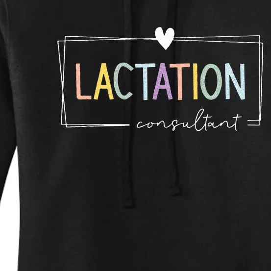 Lactation Consultant IBCLC Breastfeeding Consultant Women's Pullover Hoodie