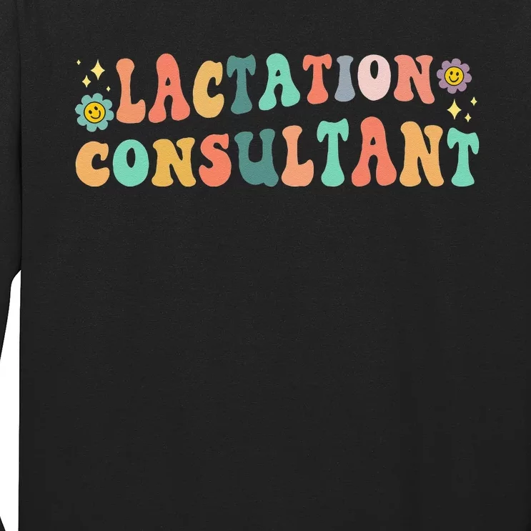 Lactation Consultant IBCLC Breastfeeding Birth Worker Long Sleeve Shirt