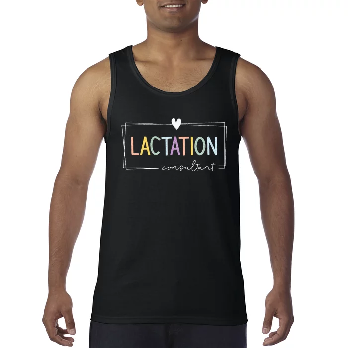 Lactation Consultant IBCLC Breastfeeding Consultant Tank Top