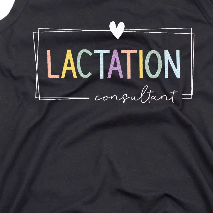 Lactation Consultant IBCLC Breastfeeding Consultant Tank Top