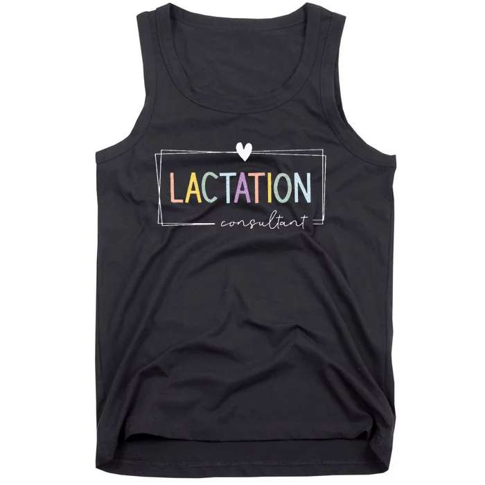 Lactation Consultant IBCLC Breastfeeding Consultant Tank Top