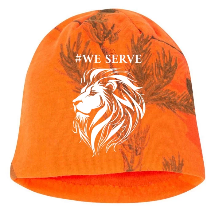 Lions Club International We Serve Lions Kati - Camo Knit Beanie