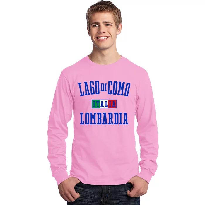 Lake Como Italy Lombardy Long Sleeve Shirt