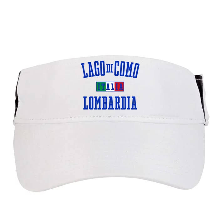 Lake Como Italy Lombardy Adult Drive Performance Visor