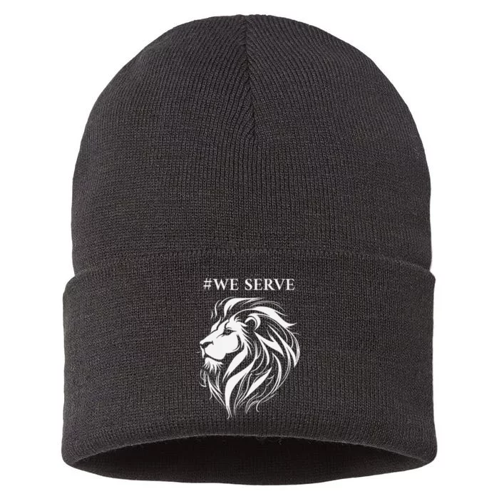 Lions Club International We Serve Lions Sustainable Knit Beanie