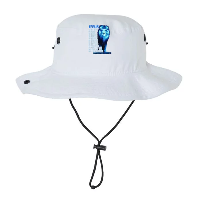 Lion Christian Jesus Is My God King Lord And Savior Legacy Cool Fit Booney Bucket Hat