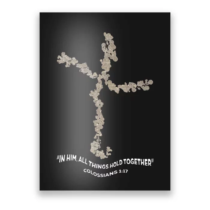 Laminin Christian Jesus Cross Poster