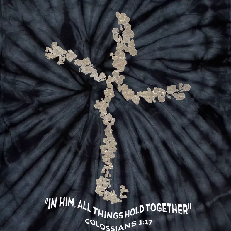 Laminin Christian Jesus Cross Tie-Dye T-Shirt