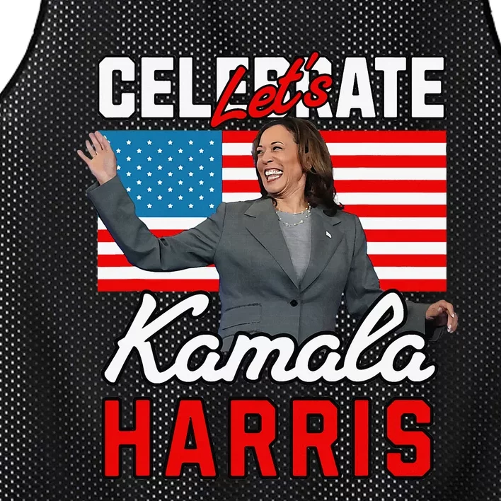 LetS Celebrate Kamala Harris 2024 Mesh Reversible Basketball Jersey Tank