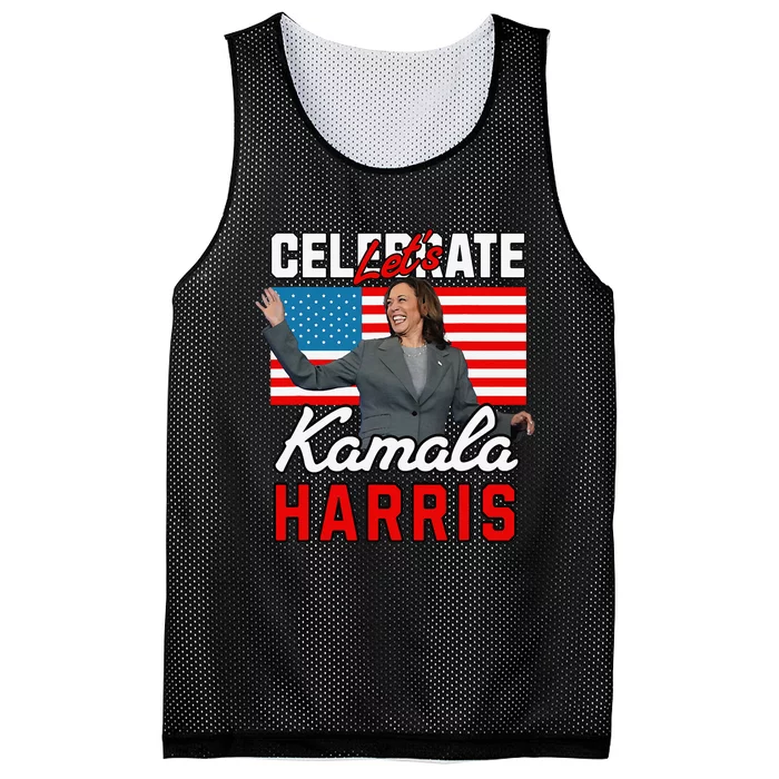 LetS Celebrate Kamala Harris 2024 Mesh Reversible Basketball Jersey Tank