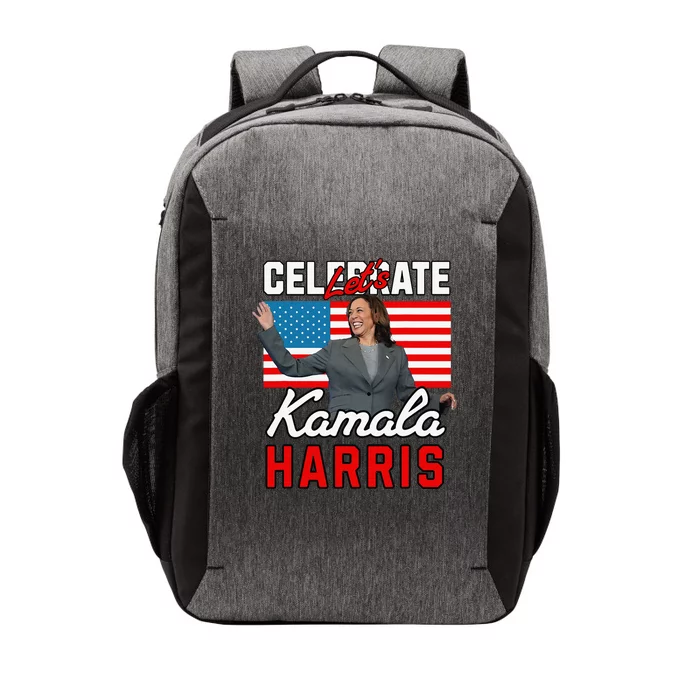 LetS Celebrate Kamala Harris 2024 Vector Backpack