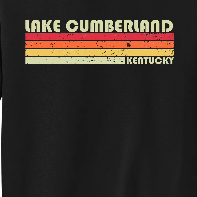 Lake Cumberland Kentucky Tall Sweatshirt