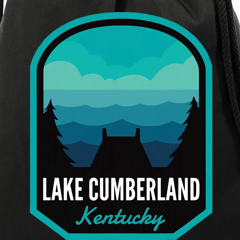 Lake Cumberland Kentucky Summer Drawstring Bag