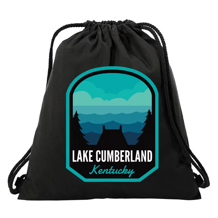 Lake Cumberland Kentucky Summer Drawstring Bag