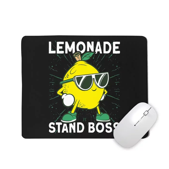 Lemonade Crew Lemonade Stand Boss Mousepad