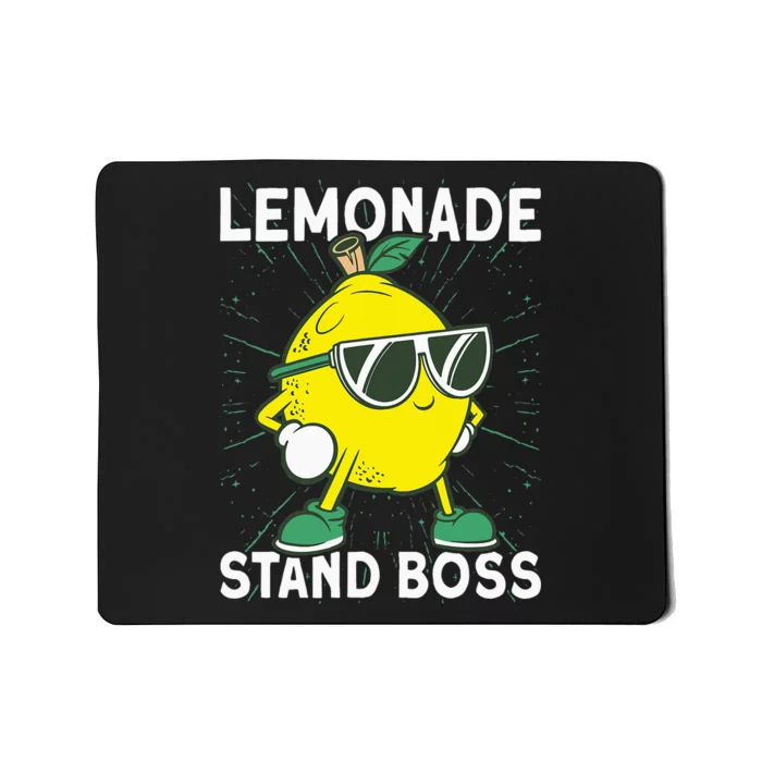 Lemonade Crew Lemonade Stand Boss Mousepad