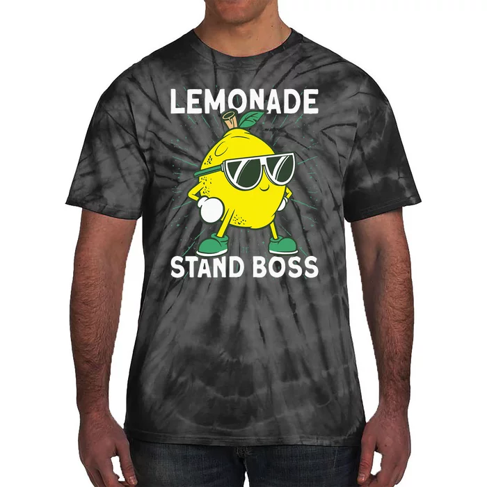 Lemonade Crew Lemonade Stand Boss Tie-Dye T-Shirt