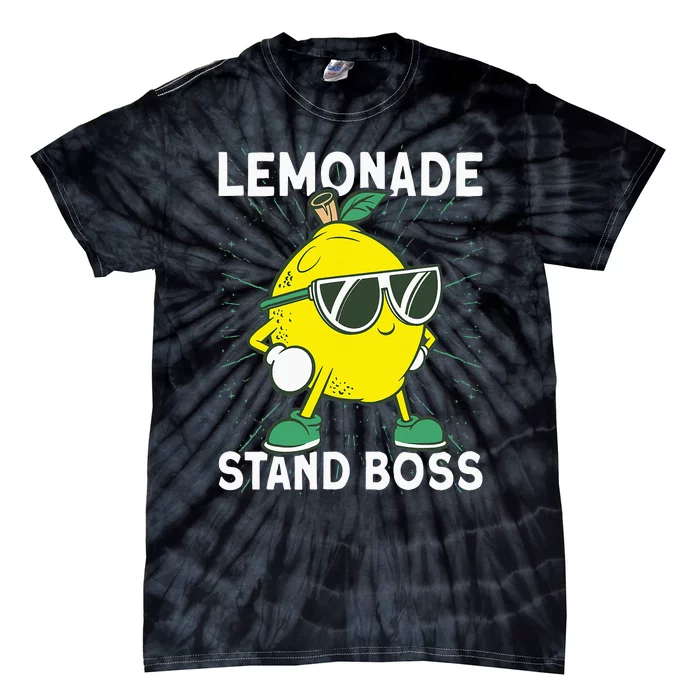 Lemonade Crew Lemonade Stand Boss Tie-Dye T-Shirt