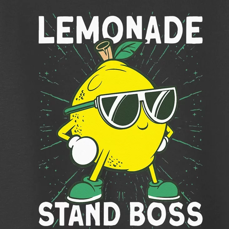 Lemonade Crew Lemonade Stand Boss Toddler T-Shirt