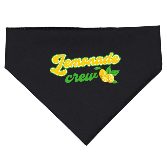 Lemonade Crew Lemonade Stand USA-Made Doggie Bandana