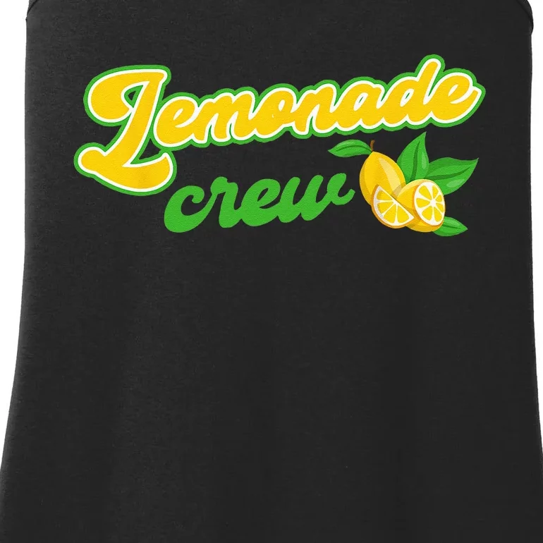 Lemonade Crew Lemonade Stand Ladies Essential Tank