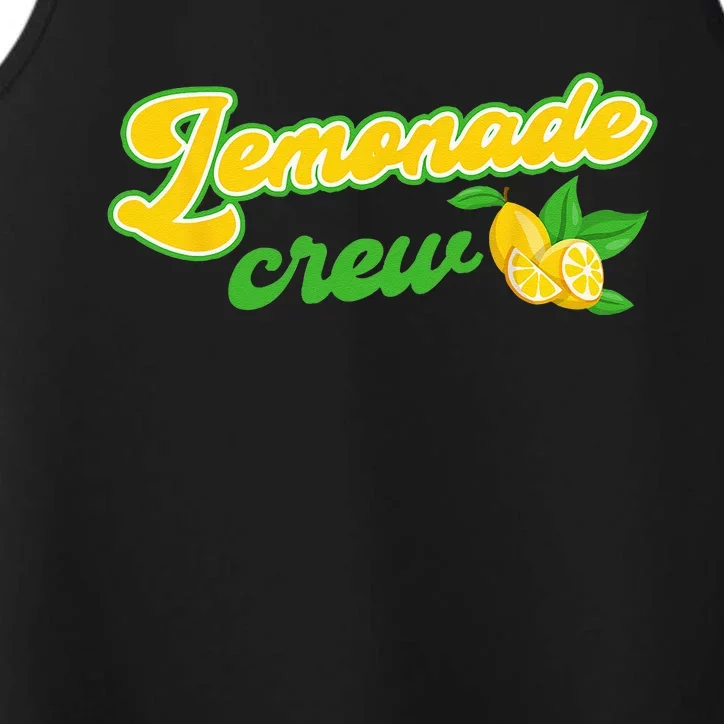 Lemonade Crew Lemonade Stand Performance Tank