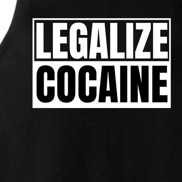 Legalize Cocaine Ladies Tri-Blend Wicking Tank