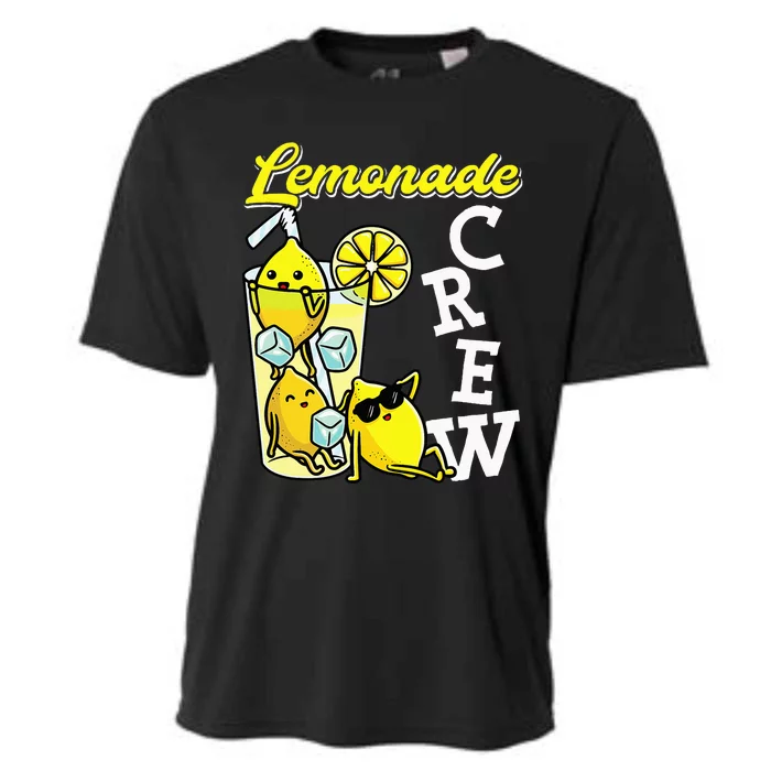 Lemonade Crew Lemonade Squad Lemon Cooling Performance Crew T-Shirt