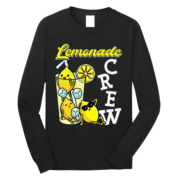 Lemonade Crew Lemonade Squad Lemon Long Sleeve Shirt