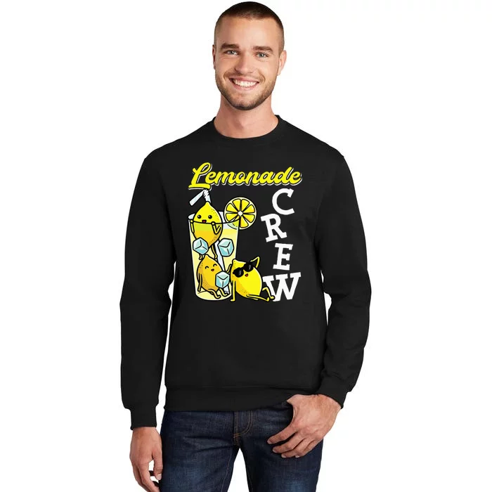 Lemonade Crew Lemonade Squad Lemon Tall Sweatshirt