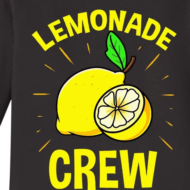 Lemonade Crew Lemon Lover Baby Long Sleeve Bodysuit