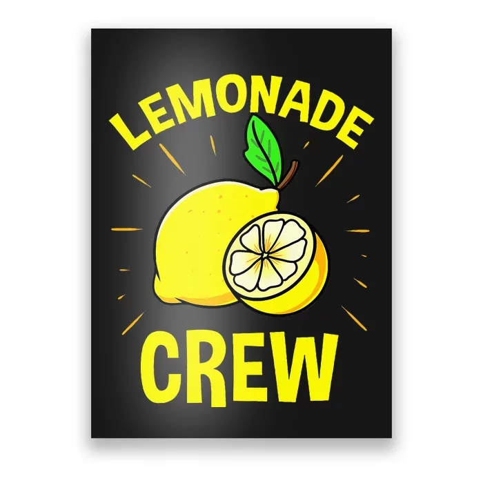 Lemonade Crew Lemon Lover Poster