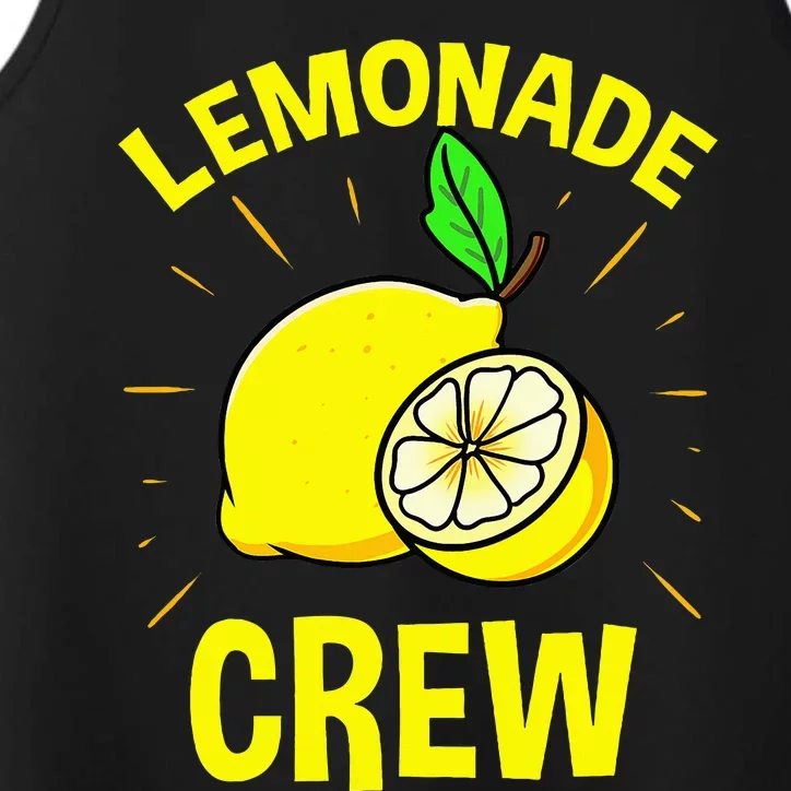 Lemonade Crew Lemon Lover Performance Tank