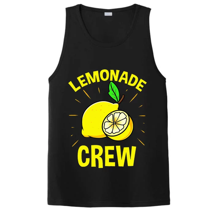 Lemonade Crew Lemon Lover Performance Tank