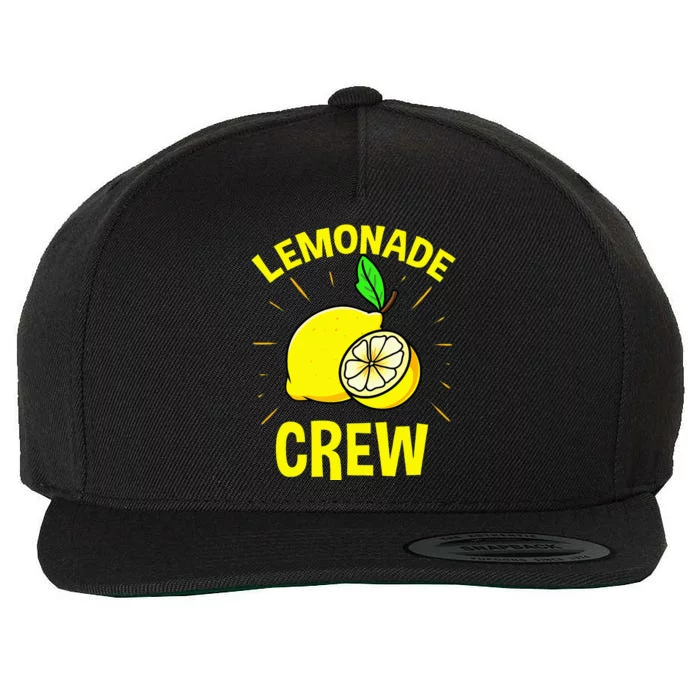 Lemonade Crew Lemon Lover Wool Snapback Cap