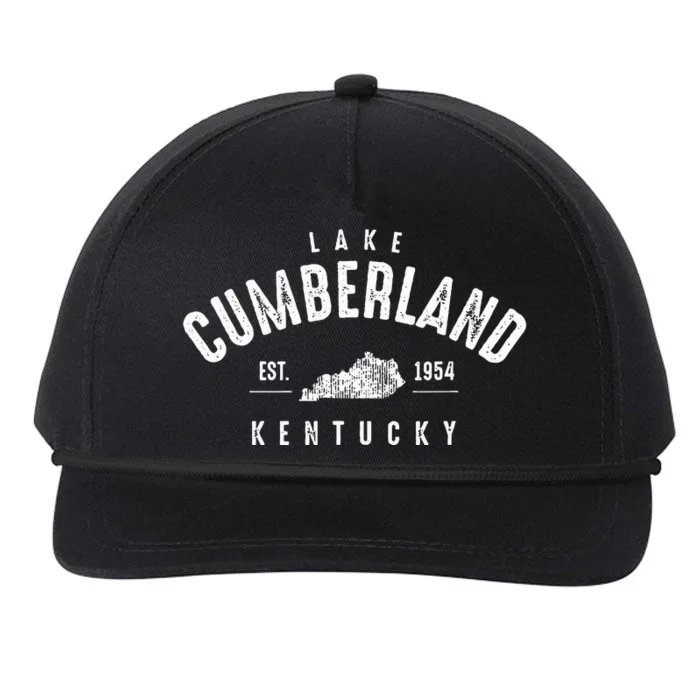 Lake Cumberland Snapback Five-Panel Rope Hat