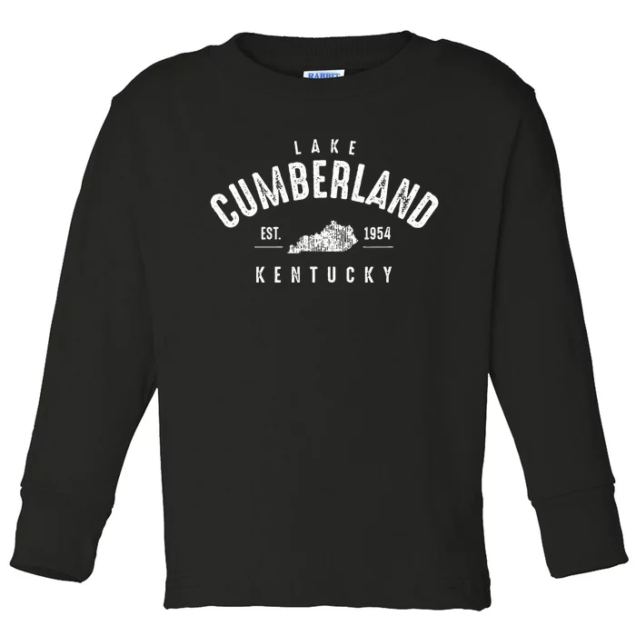 Lake Cumberland Toddler Long Sleeve Shirt