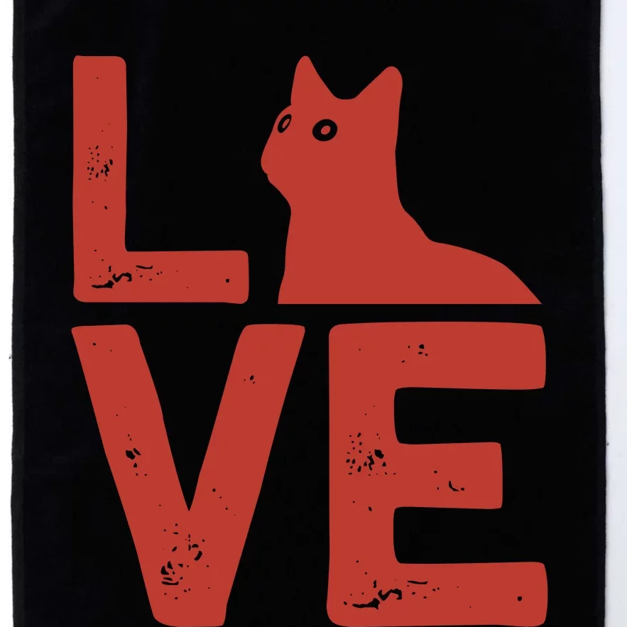 Love Cat Platinum Collection Golf Towel