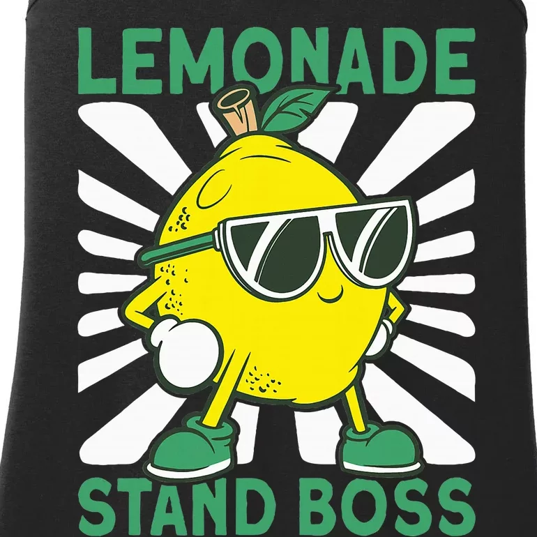 Lemonade Crew Lemonade Stand Boss Ladies Essential Tank