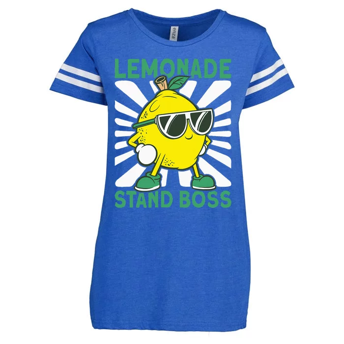 Lemonade Crew Lemonade Stand Boss Enza Ladies Jersey Football T-Shirt