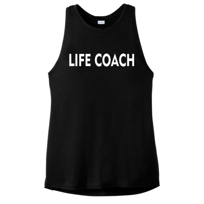 Life Coach Ladies Tri-Blend Wicking Tank