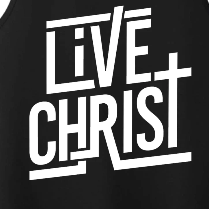 Live Christ Performance Tank