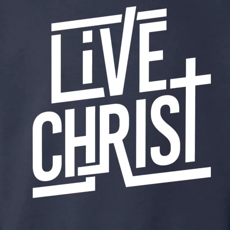 Live Christ Toddler Hoodie