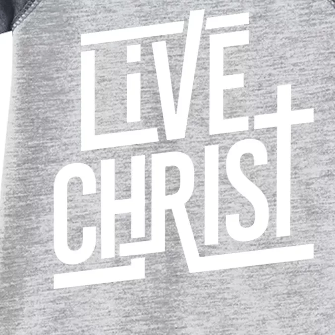 Live Christ Infant Baby Jersey Bodysuit