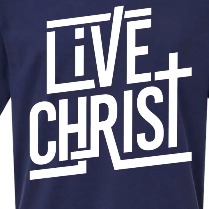 Live Christ Sueded Cloud Jersey T-Shirt