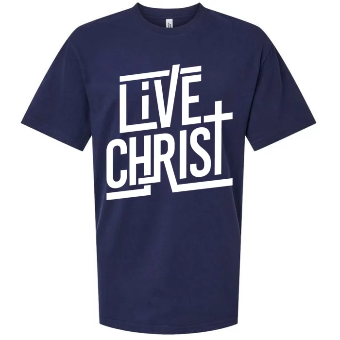 Live Christ Sueded Cloud Jersey T-Shirt