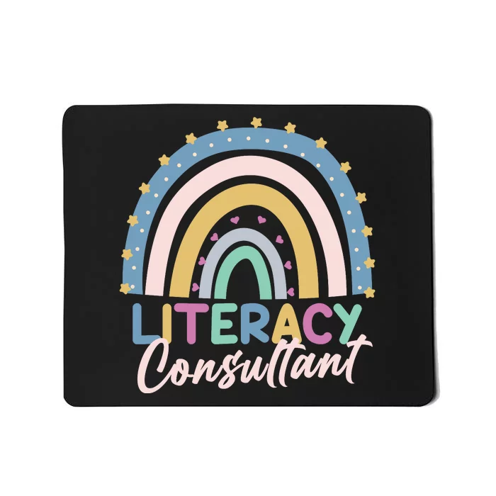 Literacy Consultant Literacy Teacher Mousepad