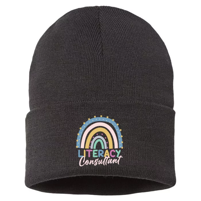 Literacy Consultant Literacy Teacher Sustainable Knit Beanie