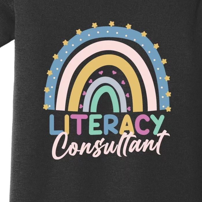 Literacy Consultant Literacy Teacher Baby Bodysuit