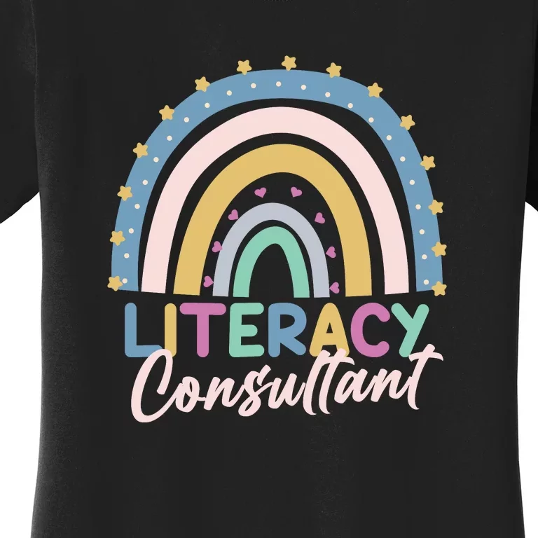 Literacy Consultant Literacy Teacher Women's T-Shirt